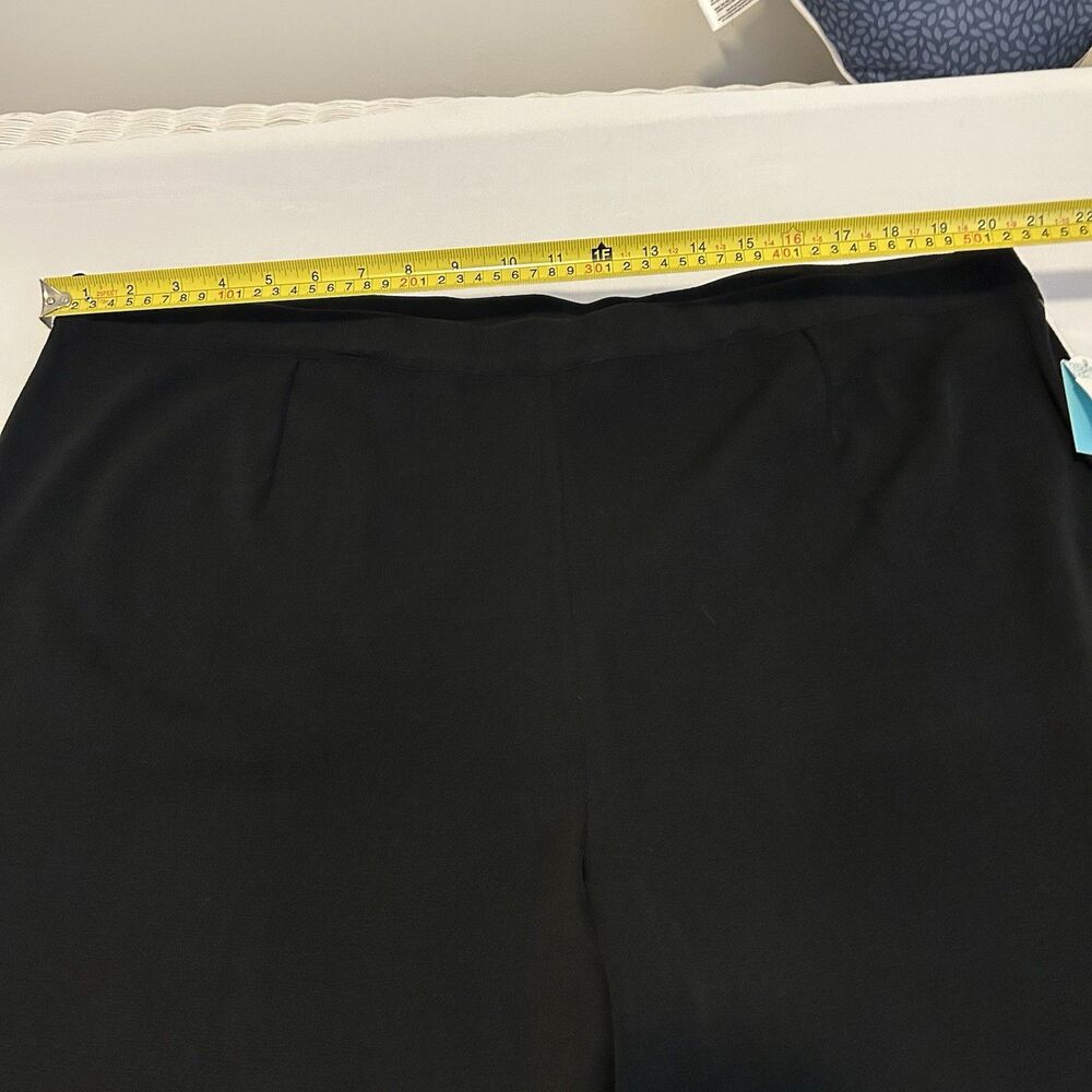 Ming Wang Ankle Pants Black Career Work Formal Staple NWT plus - 3X - Picture 9 of 13